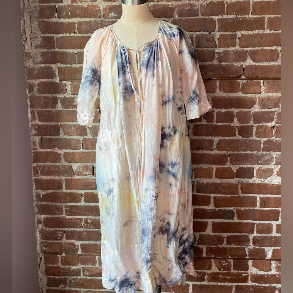 Raquel Allegra hand dyed dress. Size 1, cotton